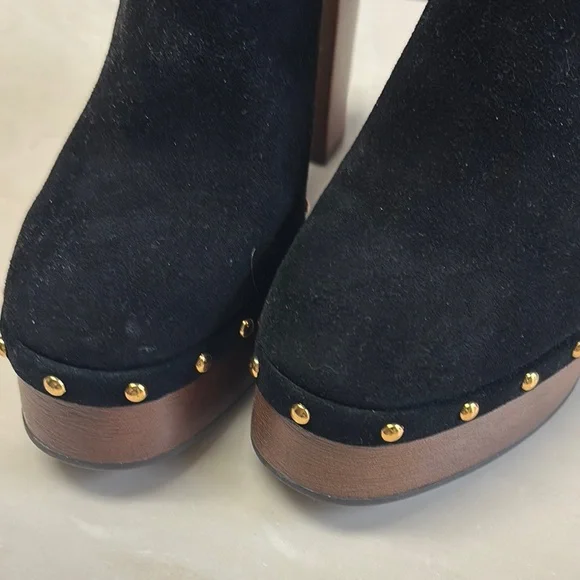 Vince Camuto Black and Brown Women's Platform Heels - Picture 2 of 5